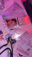 Glitter party with colorful lighting documented in Varna, Bulgaria