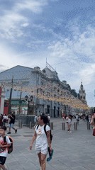 Midday scenes around Red Square, Moscow