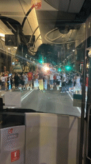 Barcelona streets erupt in late-night celebration