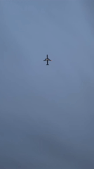Aircraft activity observed during sunset in Varna, Bulgaria