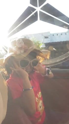 Bus journey documented through Gelam, Indonesia with multiple passengers