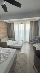 Hotel room and beachfront views in sunny Kranevo, Bulgaria