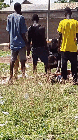 Community gathering observed in Dungu, Ghana