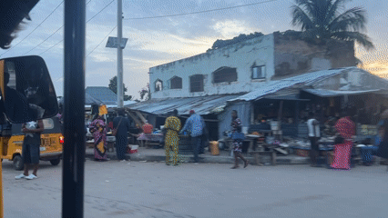Evening street life documented across two Nigerian cities
