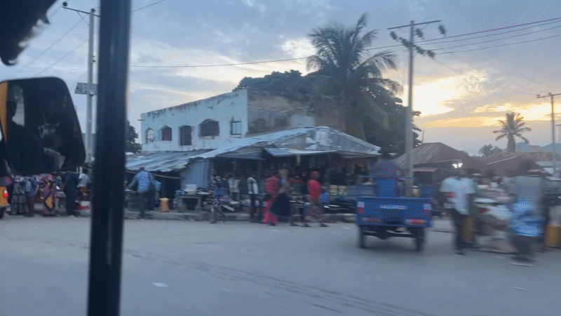 Evening street life documented across two Nigerian cities