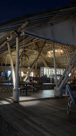 Evening dining and scenic viewpoints captured in Nusa Penida