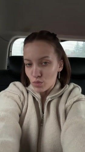 Woman records car selfies with #FreakyFriday tag in Russia