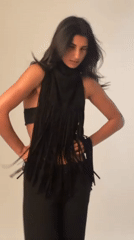 Fashion photography session documented at Paris studio