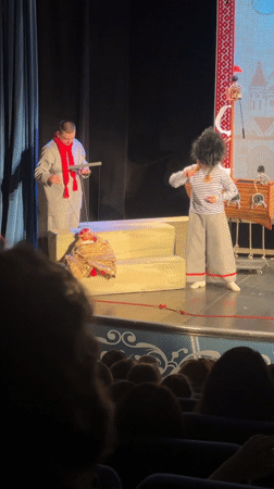 Marionette performance staged in Surgut, Russia