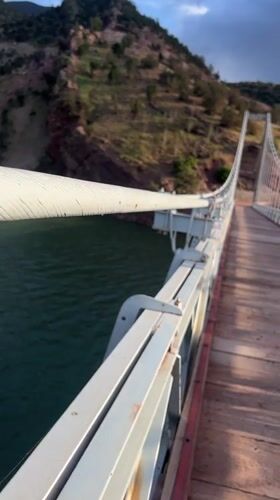 Tourist documents bridge visits across rural Morocco regions