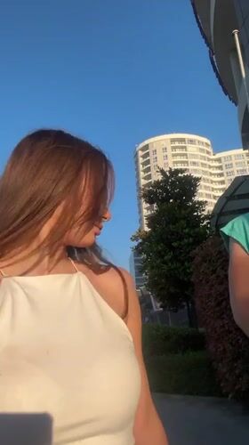 Sunny afternoon selfies near Burgas city center