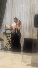 Musical duo performs live set in Areni, Armenia