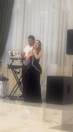 Musical duo performs live set in Areni, Armenia