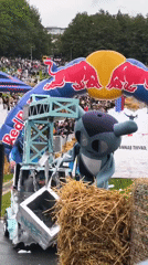 Red Bull soapbox race rolls through Tallinn with wild custom carts