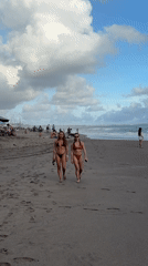 Beach activity captured at North Kuta Indonesia morning scenes