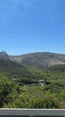 Scenic mountain drive recorded near Golubovići, Montenegro