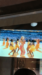 Evening in Budva: Spain vs. Argentina on the screen