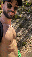 Hiker spotted trekking through Sofia woodland area