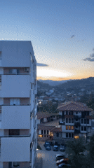 Witness documents dusk views with plush toys in Zlatograd