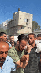 Funeral proceedings amid destruction in Gaza