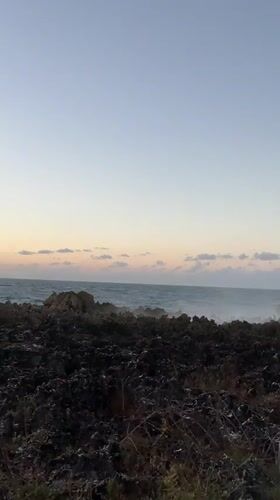 Coastal scenery captured on camera in Kuta Selatan, Indonesia