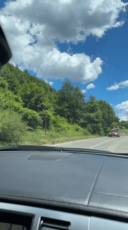 Drive through Gusinje's pedestrian center and surrounding mountain roads