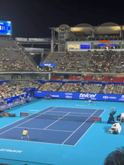 Night Tennis Tournament Draws Crowds at Acapulco Stadium
