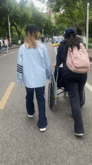 Routine pedestrian activity observed in Chongqing High-tech Zone