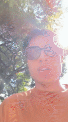 Person announces return to Brazil while filming in São Paulo