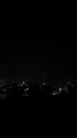 Fireworks illuminate Pokhara skyline during evening celebration