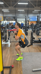 Morning workout session documented at Chaikovsky gym