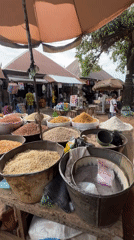 Outdoor market activity documented in Abuja, Nigeria