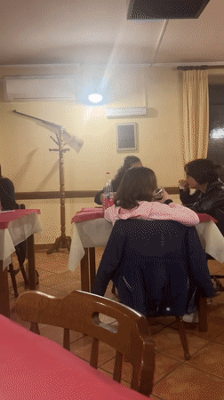 Evening dining and travel moments captured in Vallo della Lucania
