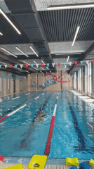 Morning swim training session documented at Bishkek fitness facility