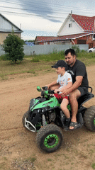 ATV rides and open-fire pilaf at a Dubovaya village gathering