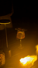 Red-lit bar atmosphere captured in North Kuta Indonesia