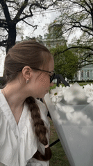 Afternoon scenes of tourists and locals around Saint Petersburg landmarks