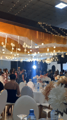 Wedding reception held in Dar es-Salaam hall Friday evening