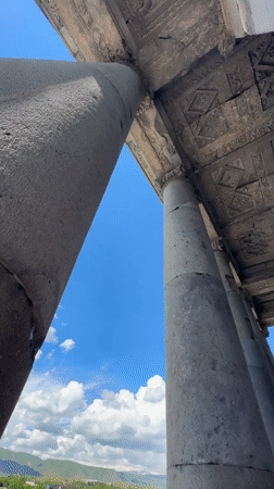 Morning visit to Garni Temple captures ancient Armenian architecture