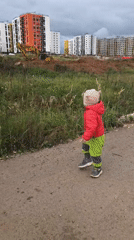 Active construction site and everyday life, Pervomaysky