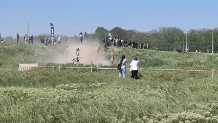 Motocross race draws crowds to dirt track in Izmail