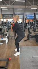 Women's daily gym routines and selfies documented in Chaikovsky
