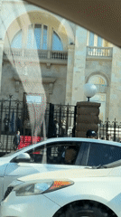 Formal gathering observed at ornate Yerevan building