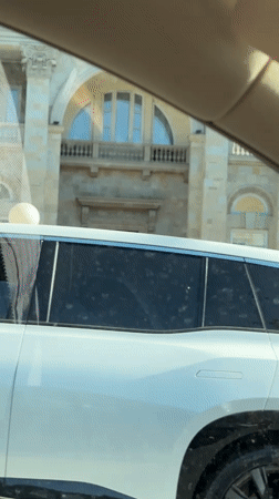 Formal gathering observed at ornate Yerevan building