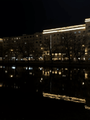 Witness documents nighttime Moscow scenes across 14 minutes
