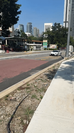 Modified Toyota 86, Malaysian fire truck spotted in Kuala Lumpur