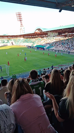 FC Gomel hosts FC Minsk at a sunlit stadium in Homyel
