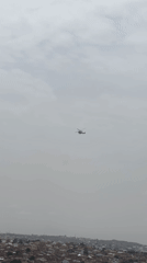 Helicopter spotted over Jos amid reports of deadly incident