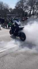 Motorcycle rally draws crowds to central Varna, Bulgaria