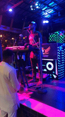 Live music performance draws crowd at Obosi venue